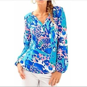 NWT XS Lilly Pulitzer “Lilias Top”